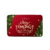 Christmas Household Bathroom Shower Curtain Four-Piece Bathroom Non-Slip Door Mat Bedroom Living Room Floor Mat Carpet
