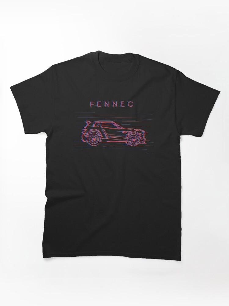 Футболка Rocket League с глючным Fennec Classic