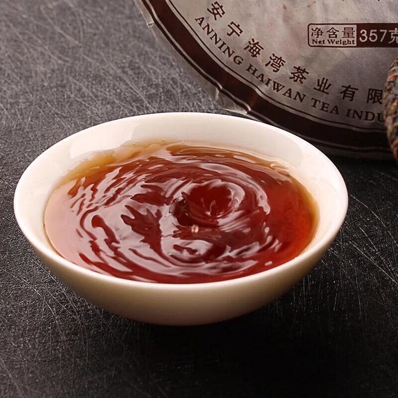 Чайный торт Юньнань Пуэр 9978 Шу Пуэр Ци Цзы Бин 357г Лао Тонг Чжи Бренд Пуэр Ча