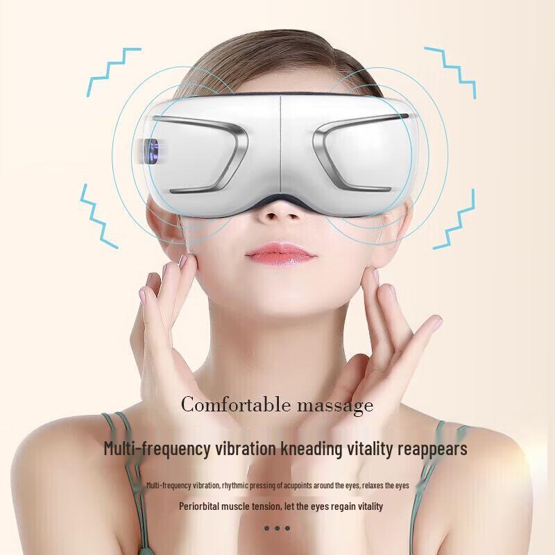 AUX Eye Massager with Heat and Bluetooth Music