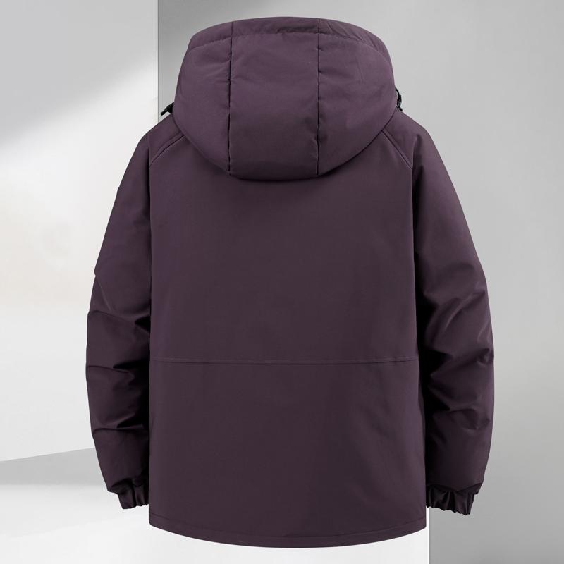 Большие размеры 5XL-11XL Модные мужские парки Зимнее пальто С капюшоном Водонепроницаемое Повседневное Свободное Толстое Теплое Оверсайз Верхняя одежда Мужские куртки