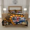 L-L D-Death N-Note Anime Duvet Cover Set Bedding Polyester Boys Girls Room Decor US EU UK AU DE Standard Sizes