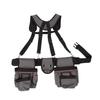 Professional Tool Belt Organizer with Suspenders 12 Pockets for Electrician Carpenter Gardener