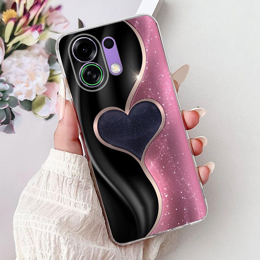 For Oppo K13 Turbo Pro Case Cartoon Butterfly Shockproof Soft Silicone TPU Back Cover for OPPOK13 K13turbo Pro PLM110 Funda