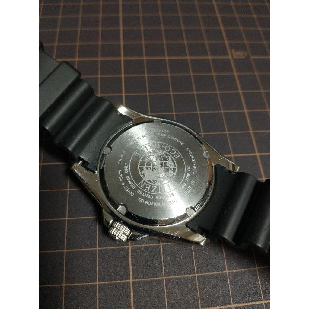 Б/у Дайверские часы CITIZEN Eco-Drive 200м GN-4-S