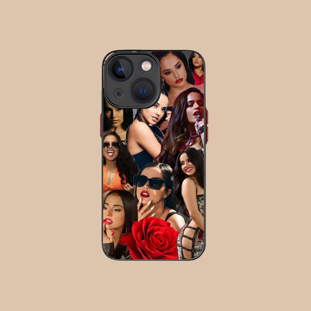 Модный силиконовый чехол для мобильного телефона Becky G для iPhone 17 16 15 14 13 12 11 X XR XS Air Pro Max Plus Mini Цветная крышка