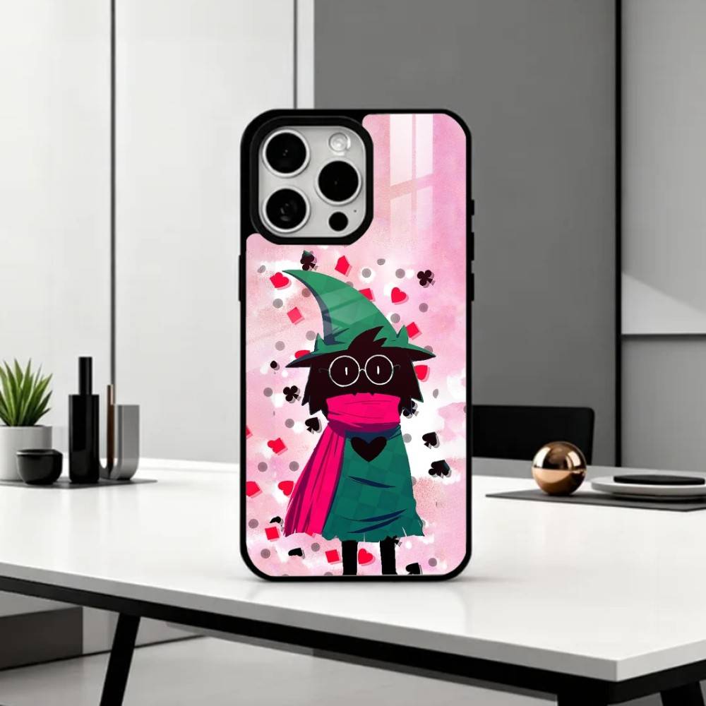 RPG D-Deltarune Игра R-Ralsei Чехол для телефона для iPhone17,16,15,14,13,12,11 Plus,Pro Max Магнитный для Magsafe Беспроводная зарядка