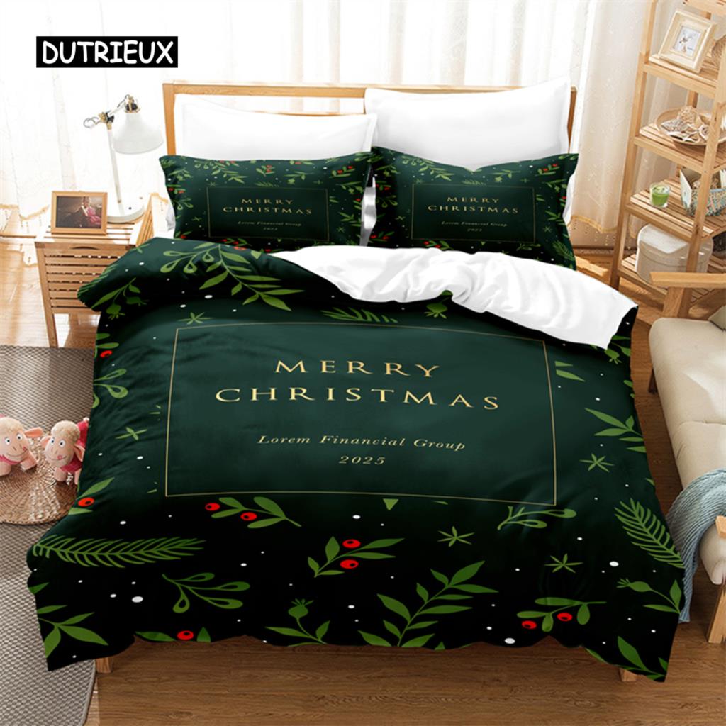 Forest Christmas Bedding Set Duvet Cover Set 3d Bedding Digital Printing Bed Linen Queen Size Bedding Set Fashion Design
