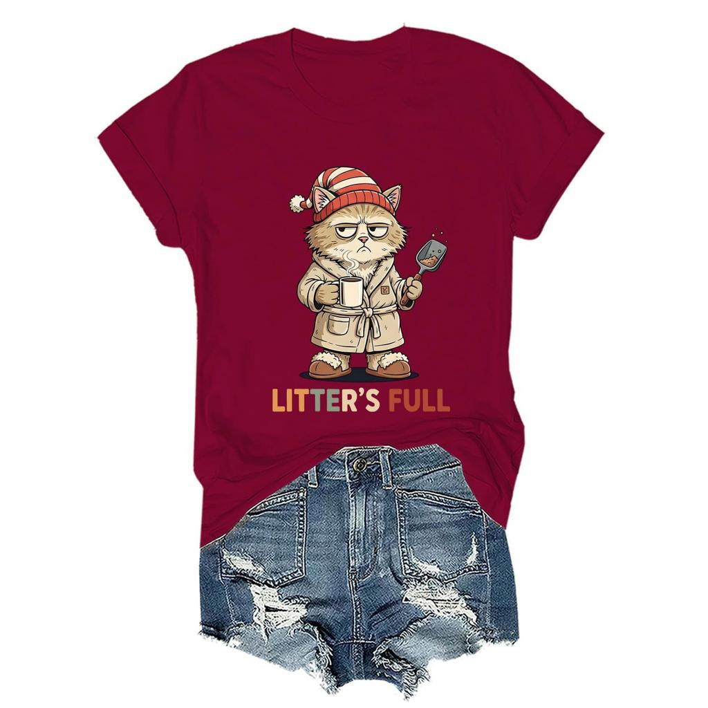 Женская и мужская унисекс модная футболка с принтом, круглым вырезом и коротким рукавом, пуловер