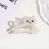 Acetate Retro Shark Clip Cat Design High Ponytail Holders Elegant Hair Claw Clips  for Women Girls