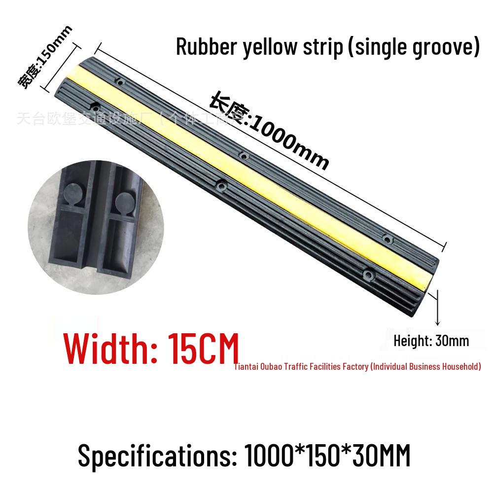 Немоторизованная полоса Мини-лежачий полицейский и Противоскользящая полоса для велосипедов и пешеходов