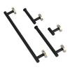 4Pcs Towel Bar Set Stainless Steel Toilet Paper Holder Towel Hooks Rack Bathroom Accessories Black
