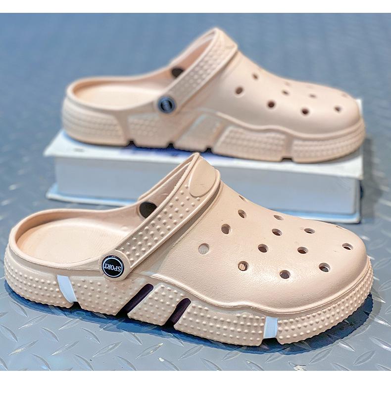 Мужские модные садовые клоги с мягкой подошвой и вентиляцией для пляжа или улицы