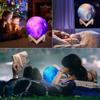 Smart Remote Control Dimming Color Changing Moon Lamp Small 3D Decoration Wireless Speaker Moon