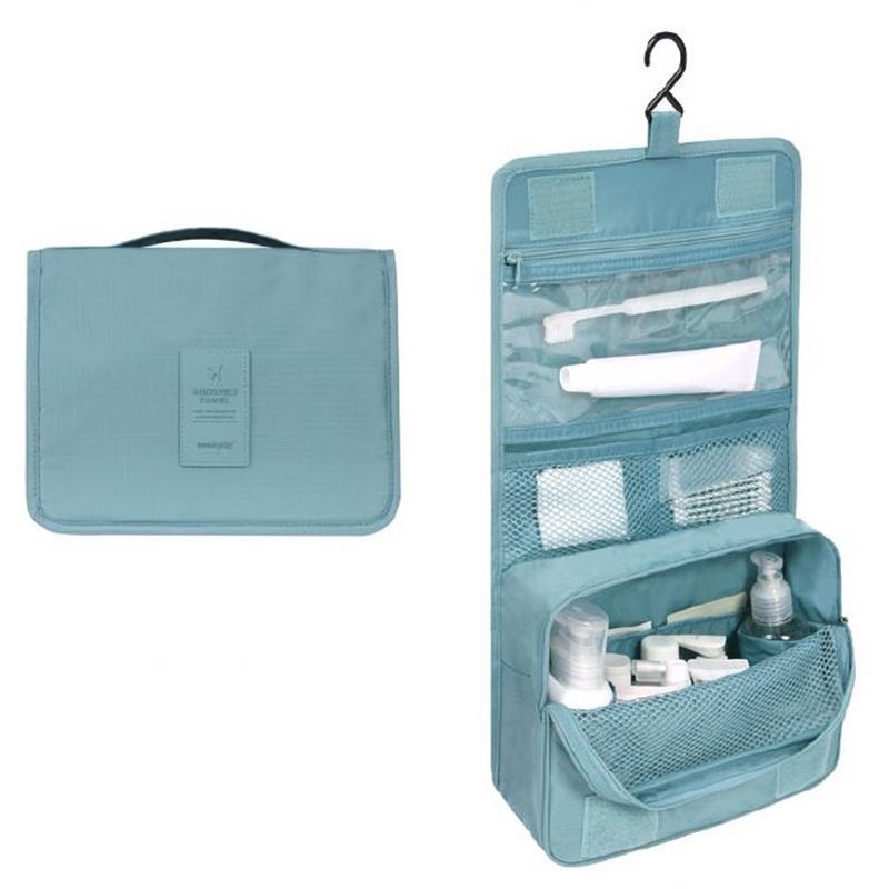 Сумка для хранения с крючком, водонепроницаемая сумка для туалетных принадлежностей, подвесная дорожная косметичка, сумка-органайзер, сумка