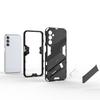For Samsung Galaxy F34 5G/M34 5G Anti-drop Phone Case PC+TPU Back Cover with Kickstand