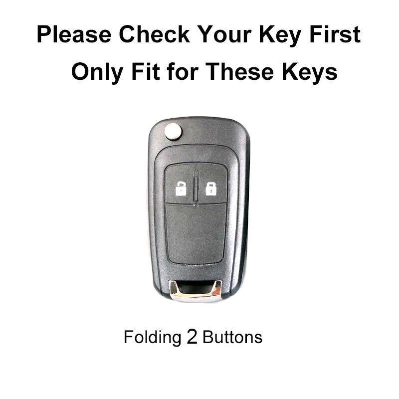 Силиконовый чехол для ключа автомобиля чехол для Opel Insignia Astra J Zafira Corsa D Mokka Meriva для Chevrolet Aveo Prism Spark Trax Cruze