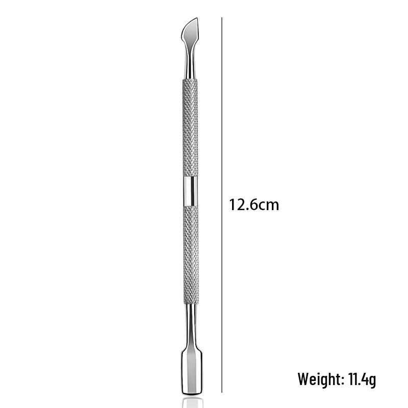 Набор педикюрных ножей из нержавеющей стали: Двусторонняя пилка для ногтей с лезвием, пилка для ног и инструмент для отшелушивания