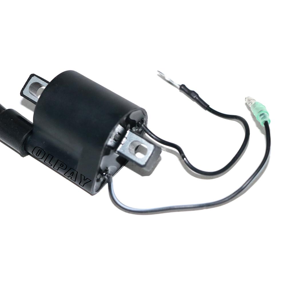 6E0-85570 Катушка зажигания с крышкой для лодочного двигателя Yamaha, 2-тактный 4HP 5HP Parsun Powertec SEAPRO и т. д. 5HP 6E0-85570-00;6Э0-85570-10