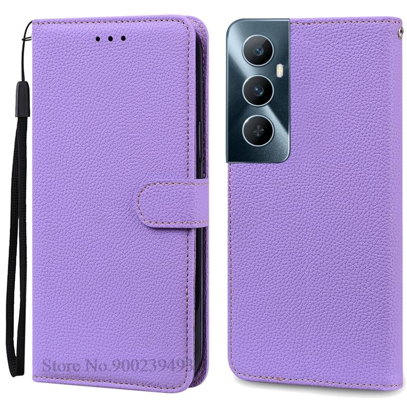 Для Realme C65 Чехол Кожаный Кошелек Книжка Чехол для Телефона Для Realme C65 4G Coque Fundas Для Oppo Realme C65 Чехол для Телефона