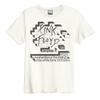 Amplified Unisex Adult Poster Pink Floyd Vintage T-Shirt