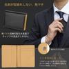 2024 Newest Business Card Holder for Cordovan Cowhide Large Magnetically Closes Contains 70 Business Includes Cosmetic Genuine Leather Business Card