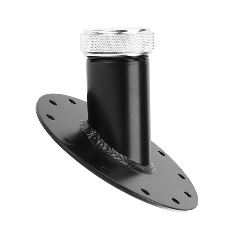A21F-Car 45 Degree Fuel Cell Filler Neck With Cap And Base 1.5In Inner Diameter Fast Fill Hose Valves Automotive Accessories