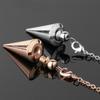 Металлический маятник античный медный конус золотистого цвета Pendulo Pendule Jewelry