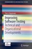 Книга Improving Software Testing : Technical and Organizational Developments