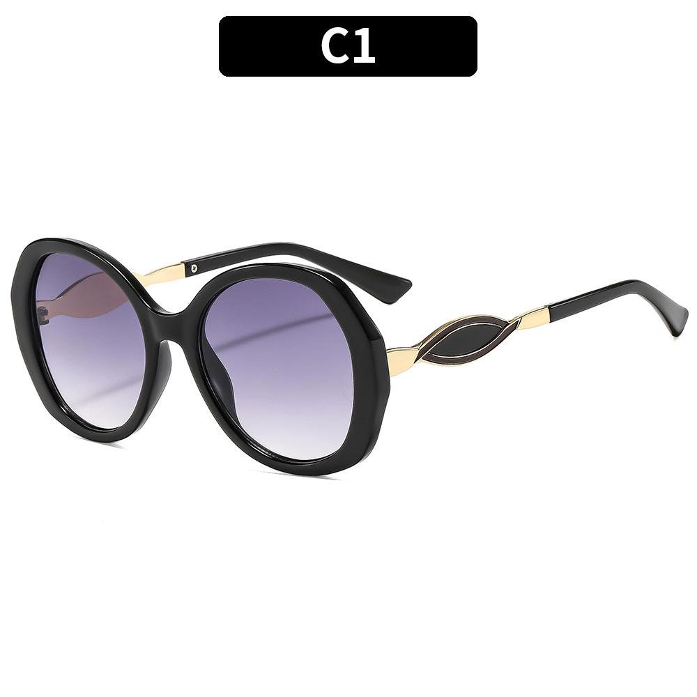 Женские солнцезащитные очки, мужские и женские солнцезащитные очки в большой оправе, модные солнцезащитные очки в круглой оправе.