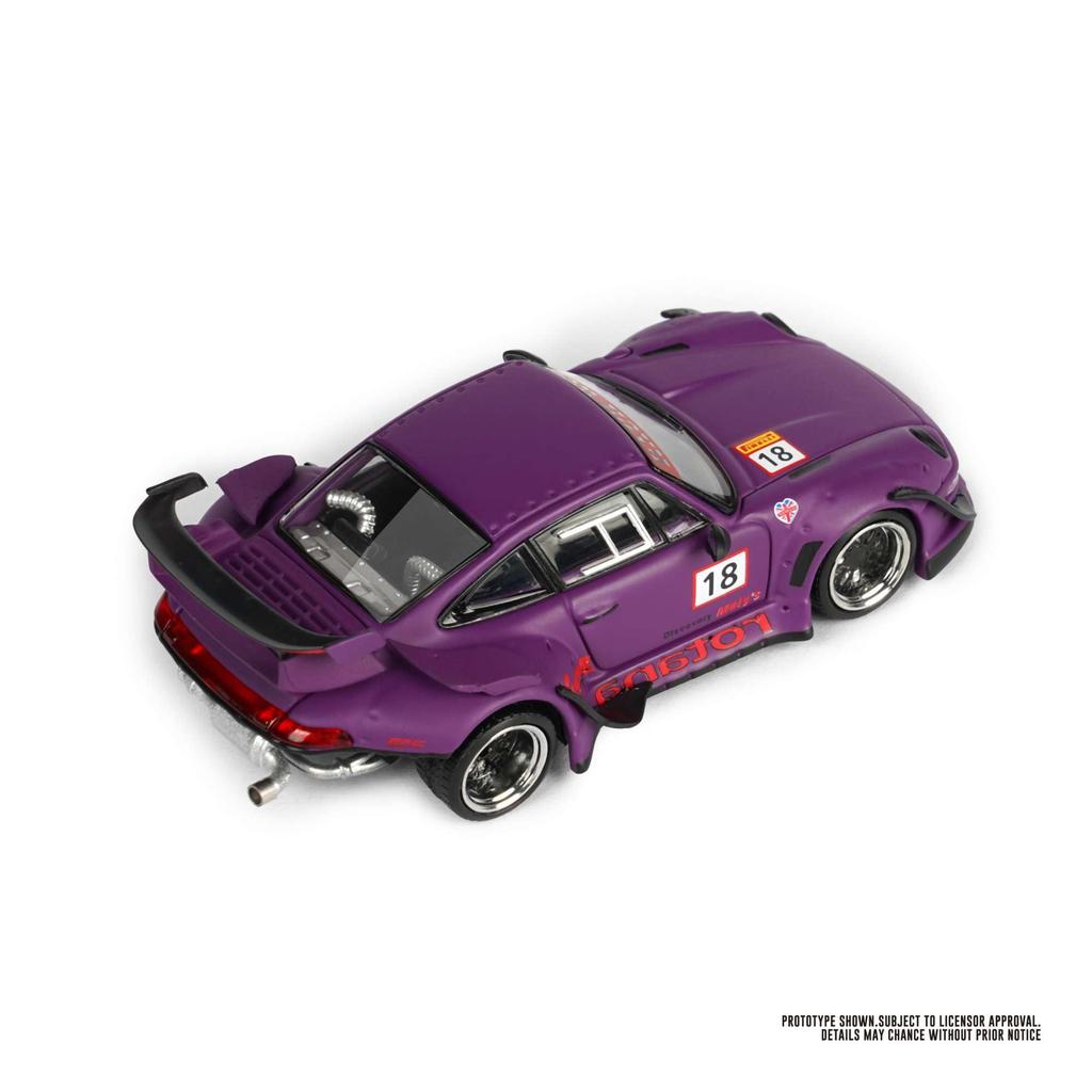 МОДЕЛЬ МОДЕЛЬ RWB 993 Rotana Purple Готовое изделие 1/64 18# MM64-RWB993-001