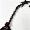 Rose Halloween Witch Broomstick Red Black Cosplay Party Broom Cosplay Broom  Halloween Costume