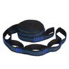 2Pcs Hammock Straps Special Reinforced Polyester Straps 5 Ring High Load-Bearing Barbed Black Outdoor Camping Hammock Straps