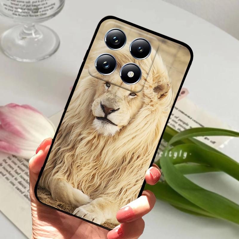 Чехлы Для Xiaomi 14T Бампер Оболочка Mi 14T Силиконовый Мягкий ТПУ Матовый Чехол Для Телефона Для Xiaomi 14T Pro 5G Милый Мультяшный Coque Funda Capa