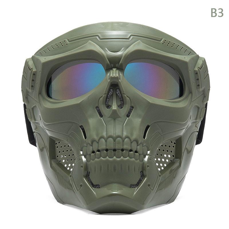 Мотоциклетные очки, маска, ветрозащитный череп, очки для мотокросса, гоночный шлем, защита от ультрафиолета, пыленепроницаемые велосипедные защитные очки