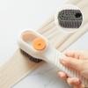 1/2pcs Multifunctional Liquid Shoe Cleaning Brush with Soap Dispenser, Shoe Laundry Brush Scrub Brushes for Cleaning, Soft Bristle Cleaning Brushes