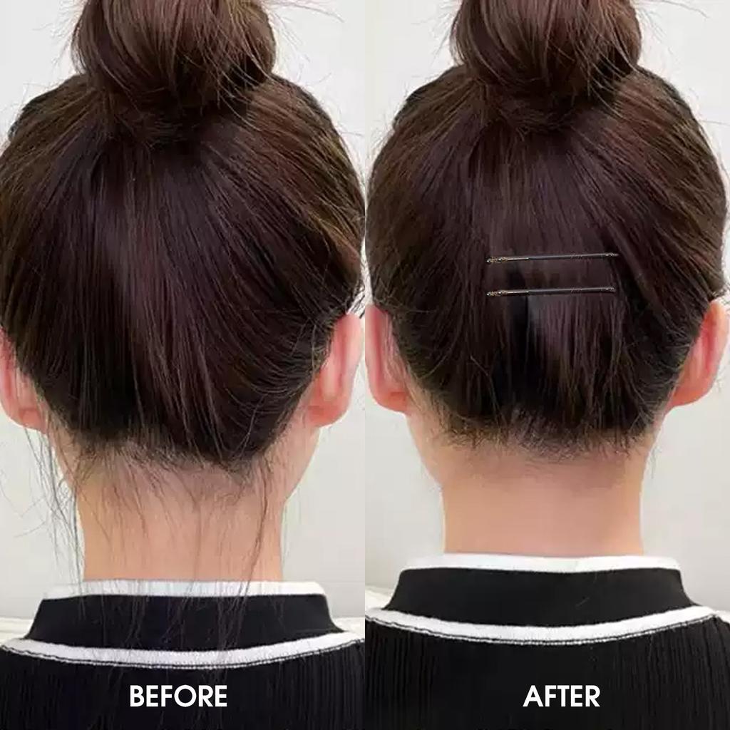 50-200 шт. Мини-короткие черные шпильки для волос для женщин, невидимые U-образные шпильки-невидимки, металлические шпильки-заколки, детские аксессуары для укладки волос