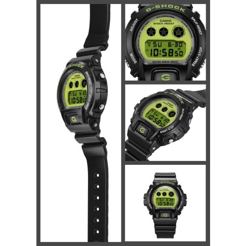 Часы Casio G-Shock CRAZY COLORS 2024 DW-6900RCS-1JF Мужские Черные