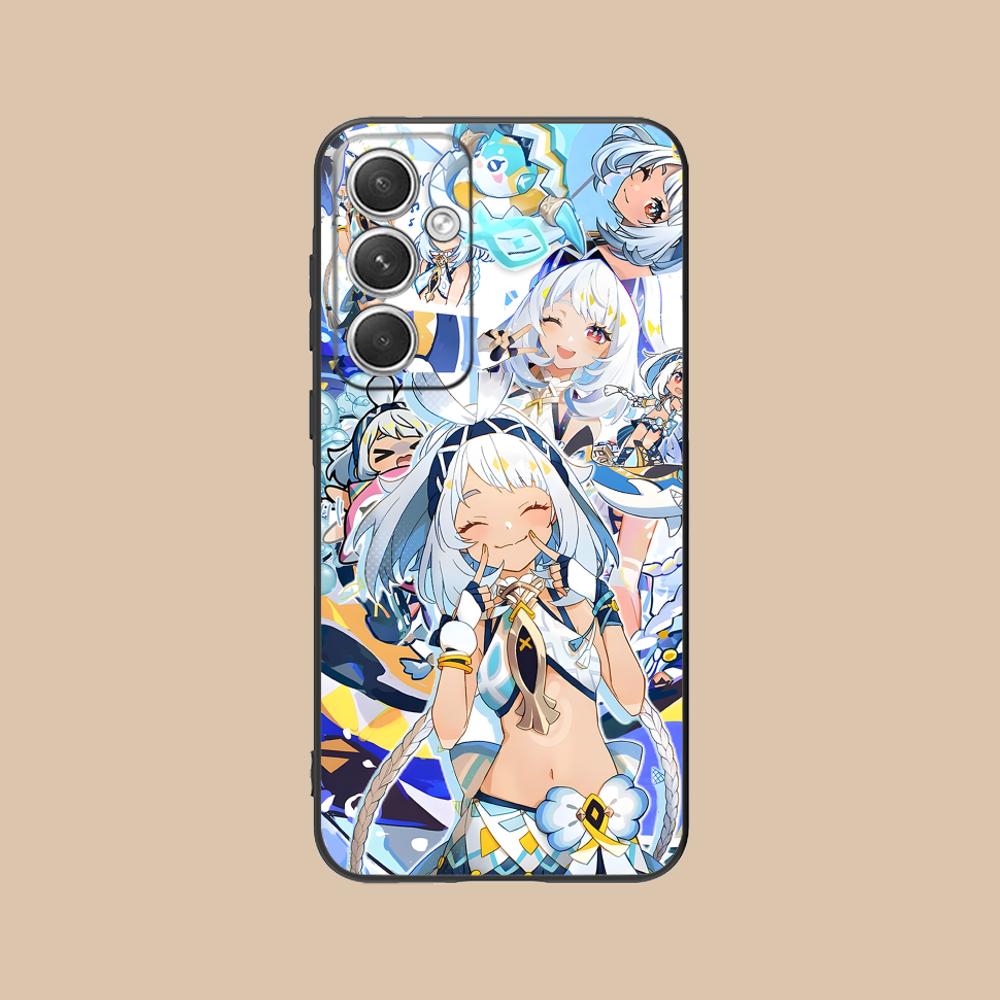 Игровой чехол GI Mualani Матовый ТПУ для мобильного телефона Samsung Galaxy S26 S25 S24 S23 S22 S21 S20 Note20 Plus FE Ultra Цветная крышка