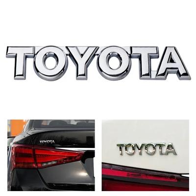 Авто 3D Наклейка Украсить Значок Эмблема Для Corolla Camry Rav4 Yaris Auris Corolla Avensis Supra CHR Prius Prado120 Hilux