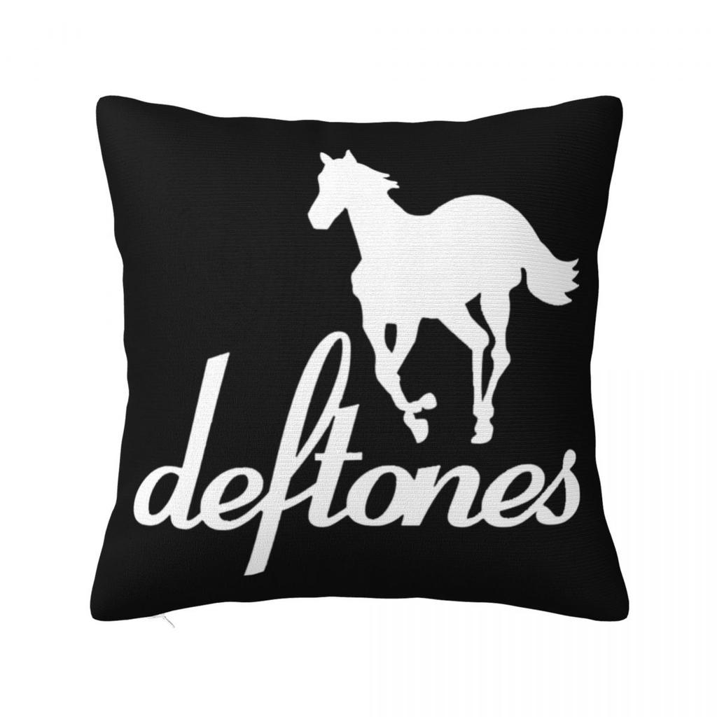 Deftones White Pony Album Square Pillow Cases Band Cushion Cover Decorative Pillowcase For Home 45*45Cm