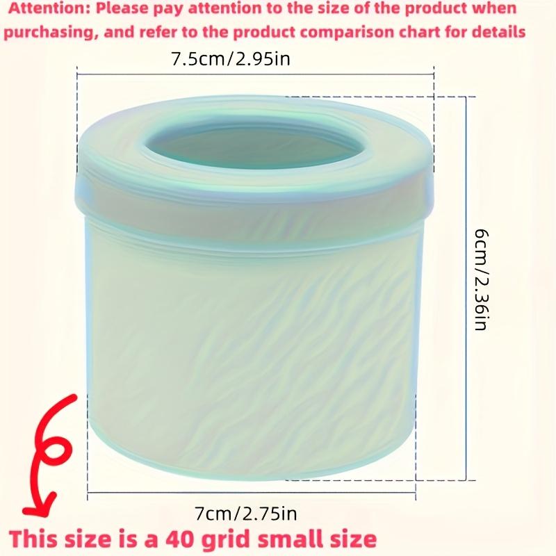 Силиконовые формы для льда с быстрой заморозкой - Простые в использовании, Идеальны для фруктового сока, Ведерки для льда Подходят для Хэллоуина, Рождества