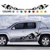 Наклейка с горным рисунком для автомобиля Декор пикапа Наклейка для Volkswagen Amarok Toyota Hilux Dodge RAM Isuzu Dmax GWM Poer Nissan Navara