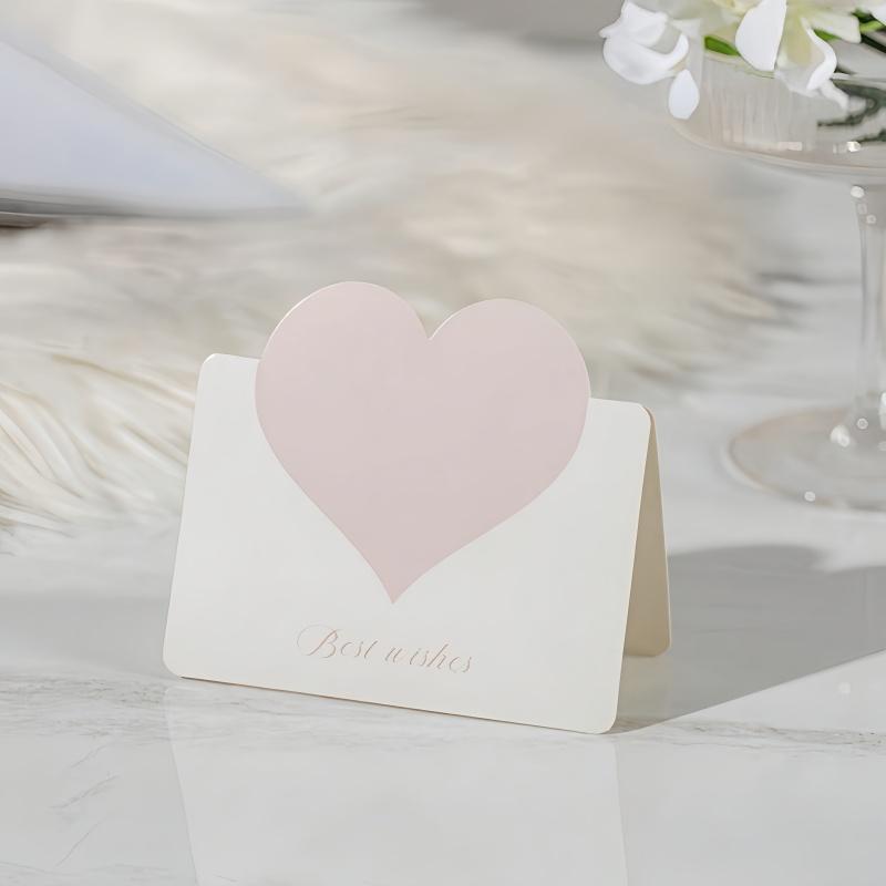 10 шт. Любовь 3D Открытка Фестиваль Универсальная Открытка День Святого Валентина Рождественская Открытка с Благословением Открытка Благодарности Свадебный Подарок Открытка для Украшения