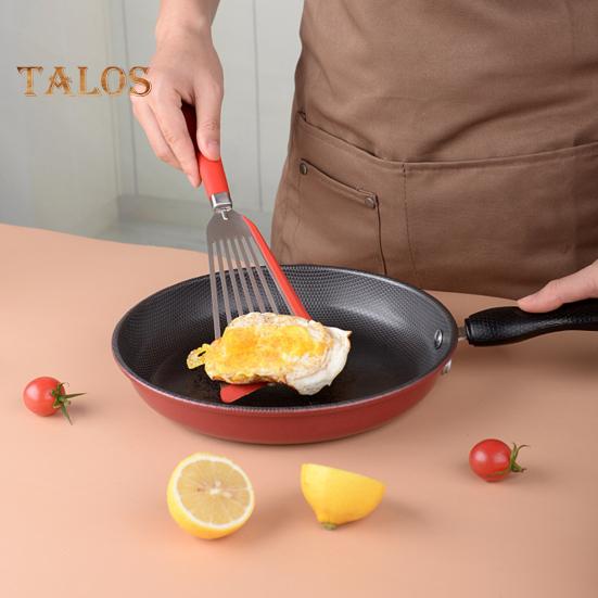 Кухонная лопатка, 2 шт., легко чистится, удобная ручка, нескользящие силиконовые лопатки для рыбы, кухонная посуда, кухонные принадлежности