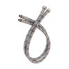 2x Faucet Connector 24inch Cold Water Inlet Hoses Braided Supply Hose Stainless Steel for
