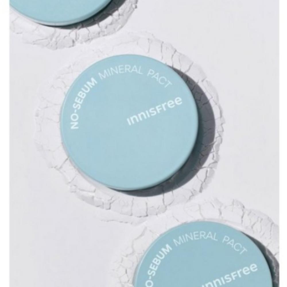 Innisfree Минеральная пудра No-Sebum, двойной набор (5г х 2)