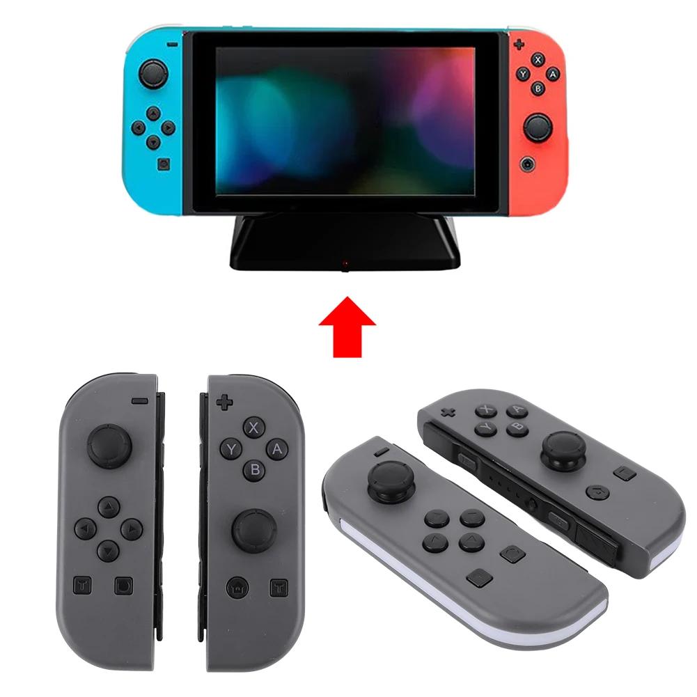 Для контроллера Nintendo Switch Joy-Con Беспроводной контроллер Левый и Правый Совместимый с Bluetooth Игровой контроллер RGB-подсветка 3D-джойстик