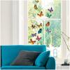 [R5017] - Multicolored 'Butterflies' Window Stickers - 40x30 Cm (2 Rooms)