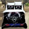 Movie Top Gun Printed Comfortable Duvet Quilt Cover Pillowcase Bedding Set Children Bedroom Decoration Home Textile